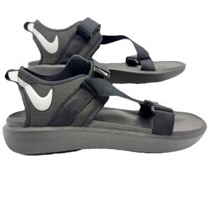 Nike VISTA SANDAL NA Shoes Men's Size 12 Black White DJ6606-001 NIB